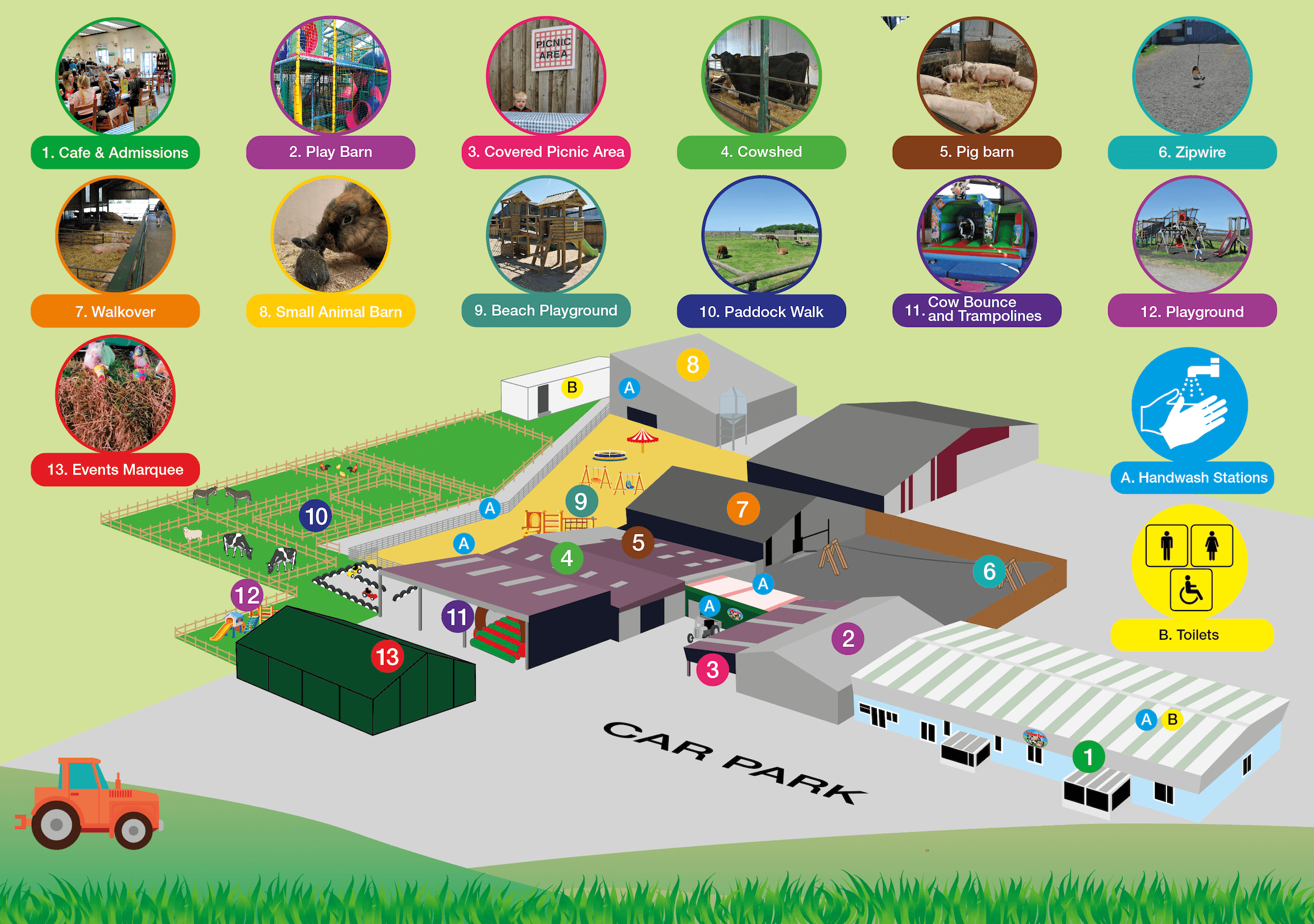 Swithens Farm Map